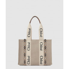 끌로에 우디 미듐 토트백 CHC22