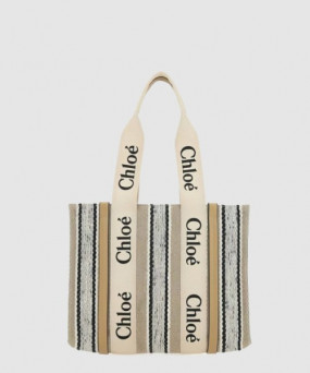끌로에 우디 미듐 토트백 CHC22
