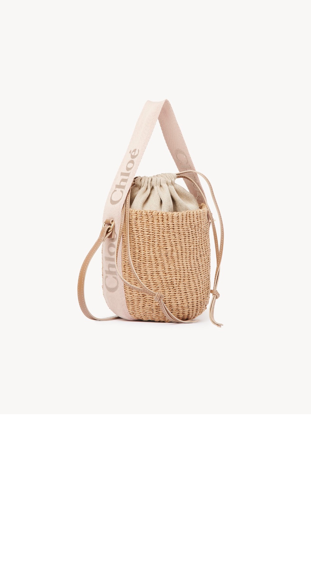 끌로에 우디 바스켓백 스몰 AS381