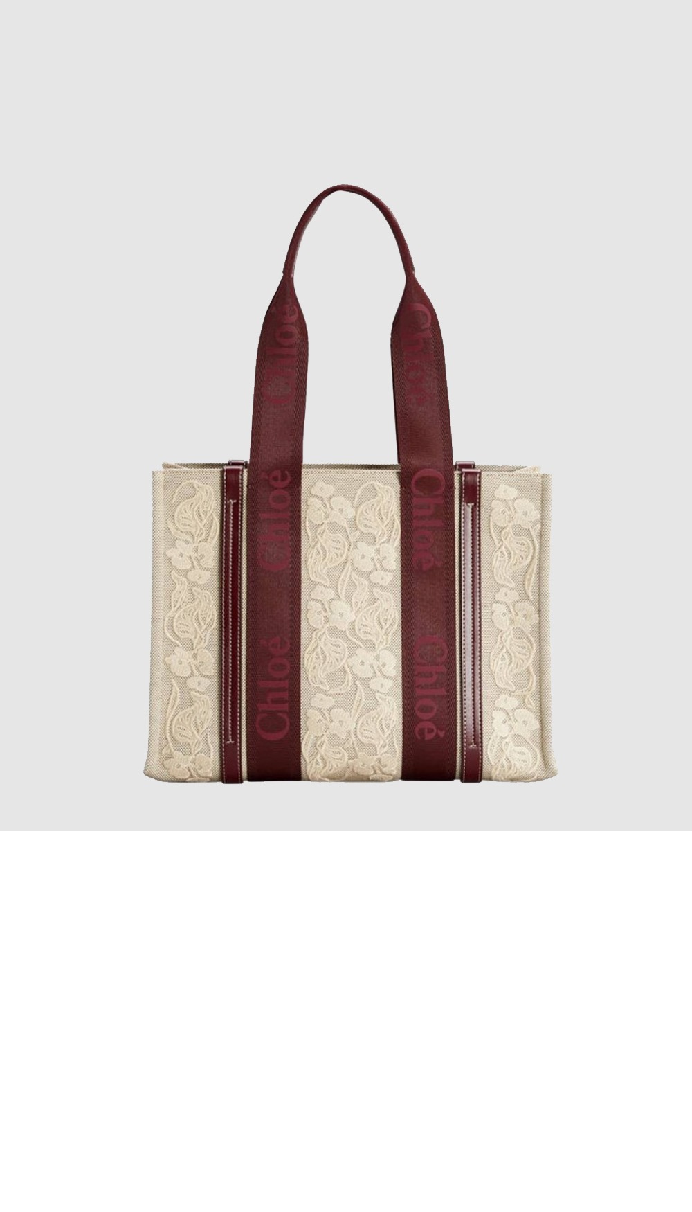 끌로에 우디 토트백 미듐 WS383