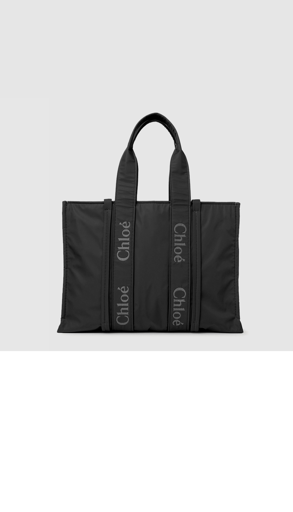 끌로에 우디 토트백 미듐 WS382