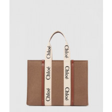 끌로에 우디 토트백 라지 WS382