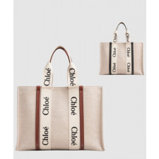 끌로에 우디 토트백 라지 US382