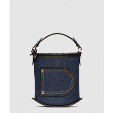 델보 핀 캔버스 토트백