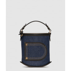 델보 핀 캔버스 토트백