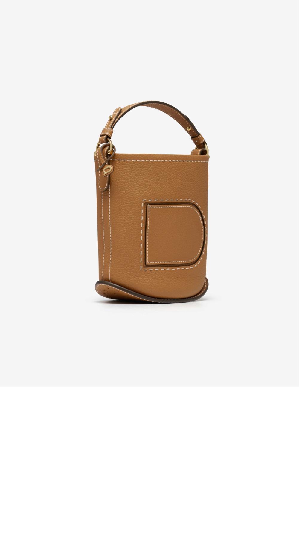 델보 핀 미니 버킷백