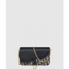 디올 Saddle 미디엄 체인 파우치 S5907