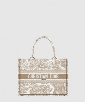 디올 북 토트백 미듐 M1296