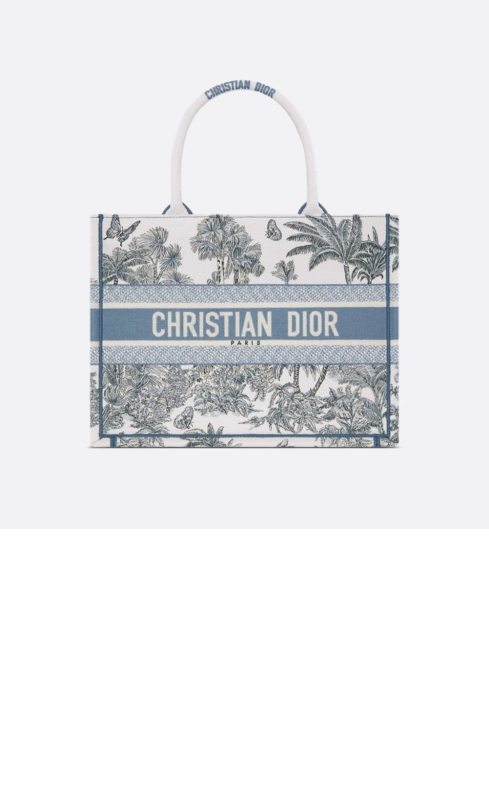 디올 북 토트백 미듐 M1296