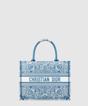 디올 북 토트백 미듐 M1296