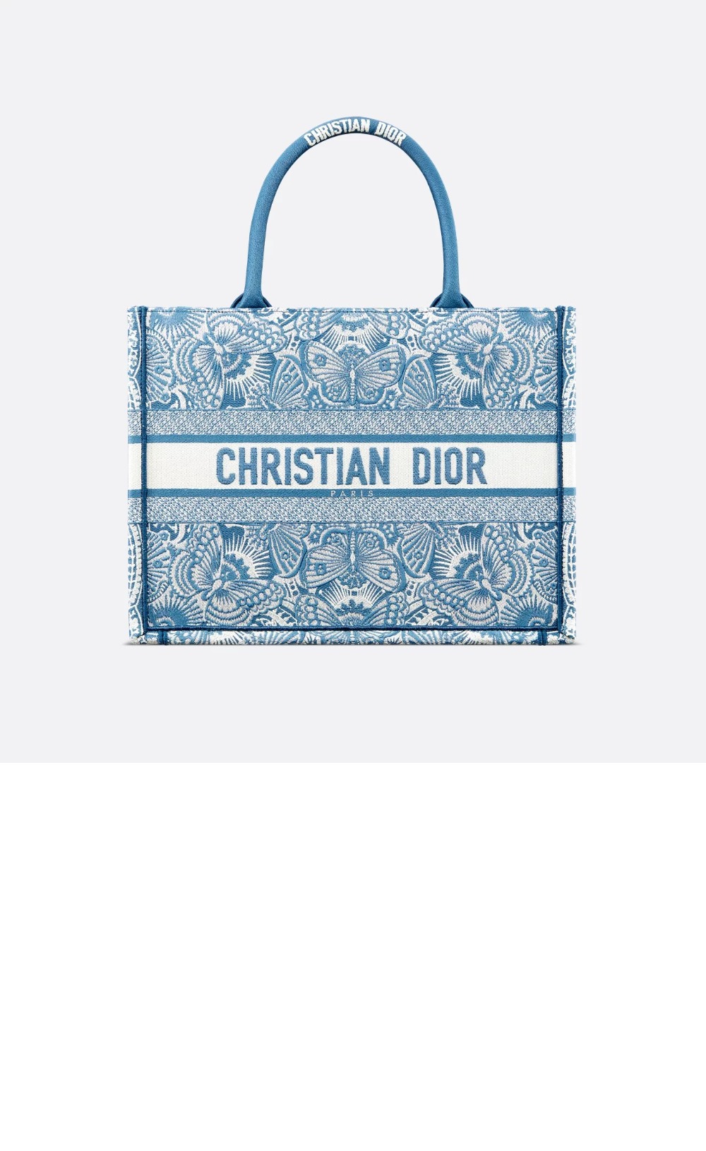 디올 북 토트백 미듐 M1296