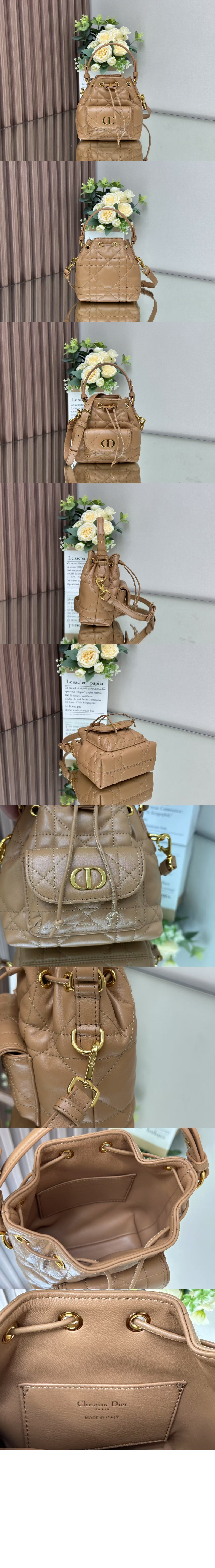 디올 Caro 나노 버킷백 S5250