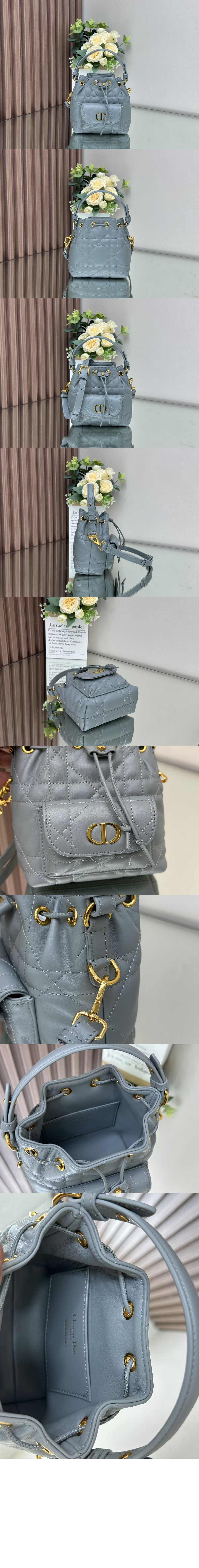 디올 Caro 나노 버킷백 S5250