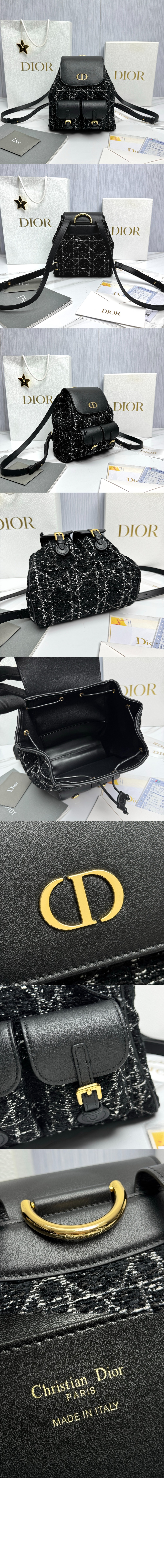 디올 Caro 미디엄 백팩 M6301