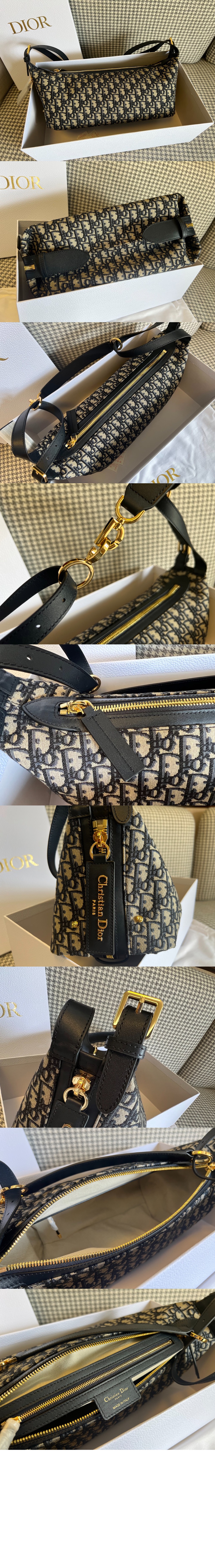 디올 D-Journey 미디엄백 M2417