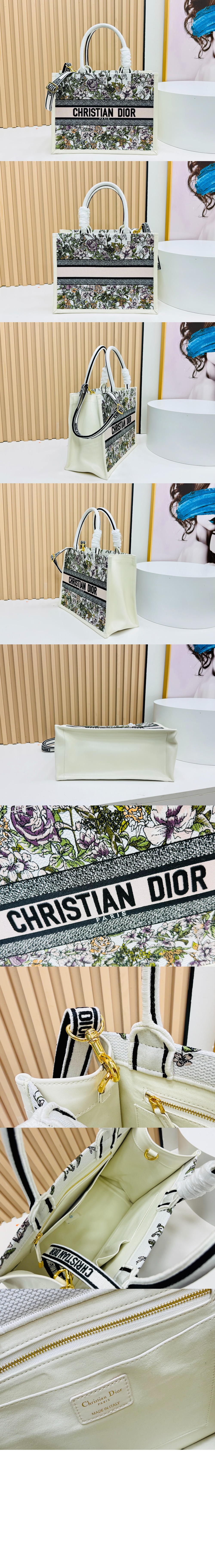 디올 북 토트백 미듐 M1324