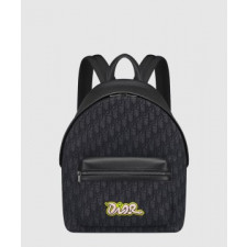 디올 Rider 2.0 DIOR AND KAWS 지퍼 백팩 1ESBA