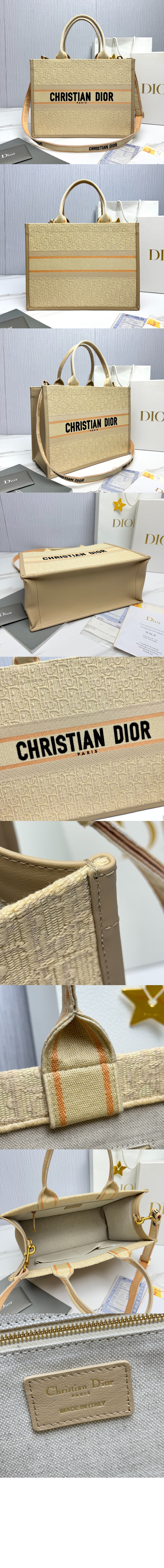 디올 북 토트백 미듐 M1324