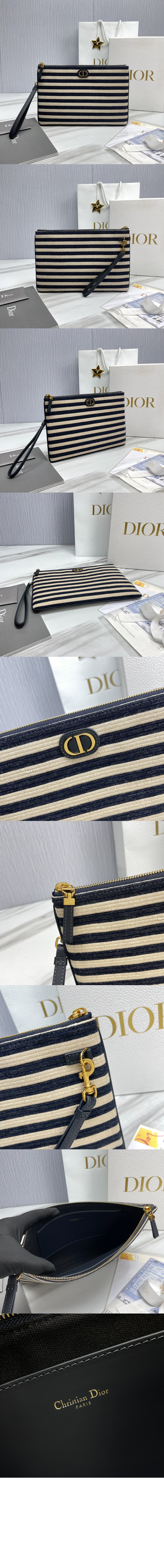 디올 Caro 라지 데일리 파우치 S5086