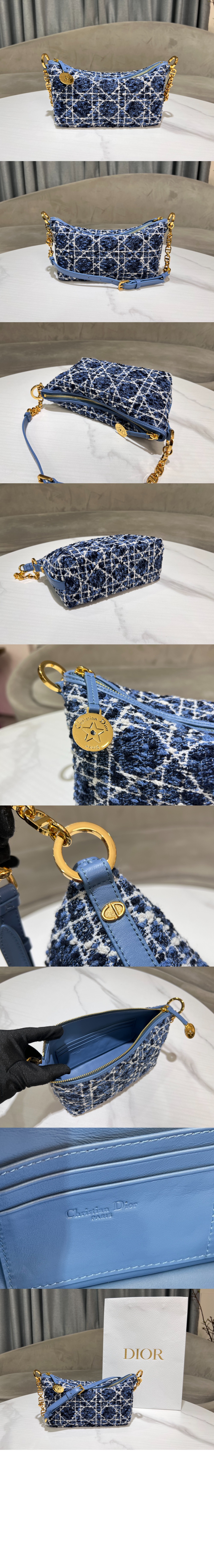 디올 숄더백 스타 체인 호보백 S3202