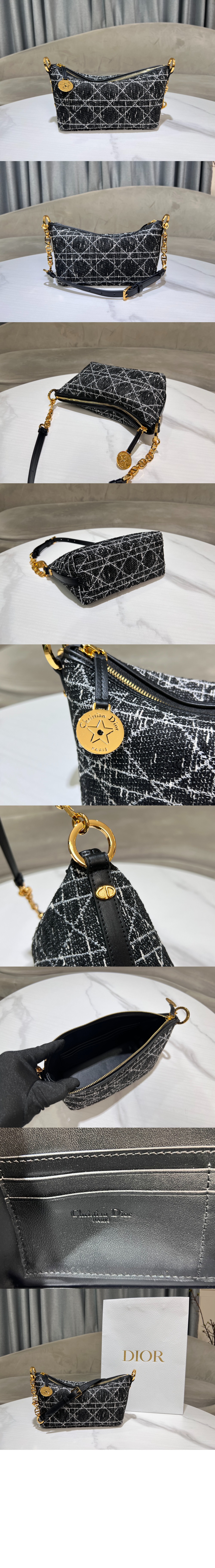 디올 숄더백 스타 체인 호보백 S3202