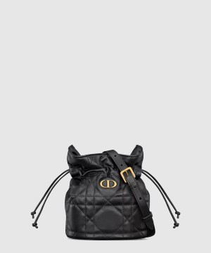 디올 Miss Caro 드로우스트링 미니 버킷백 S5223