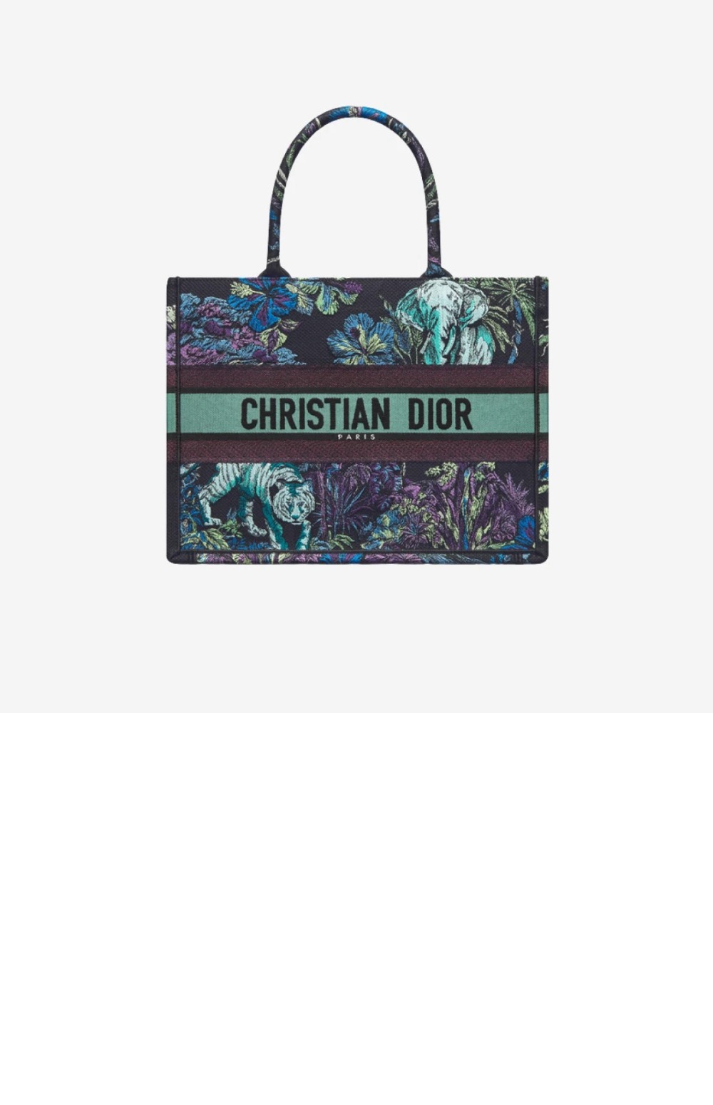 디올 북 토트백 미듐 M1296