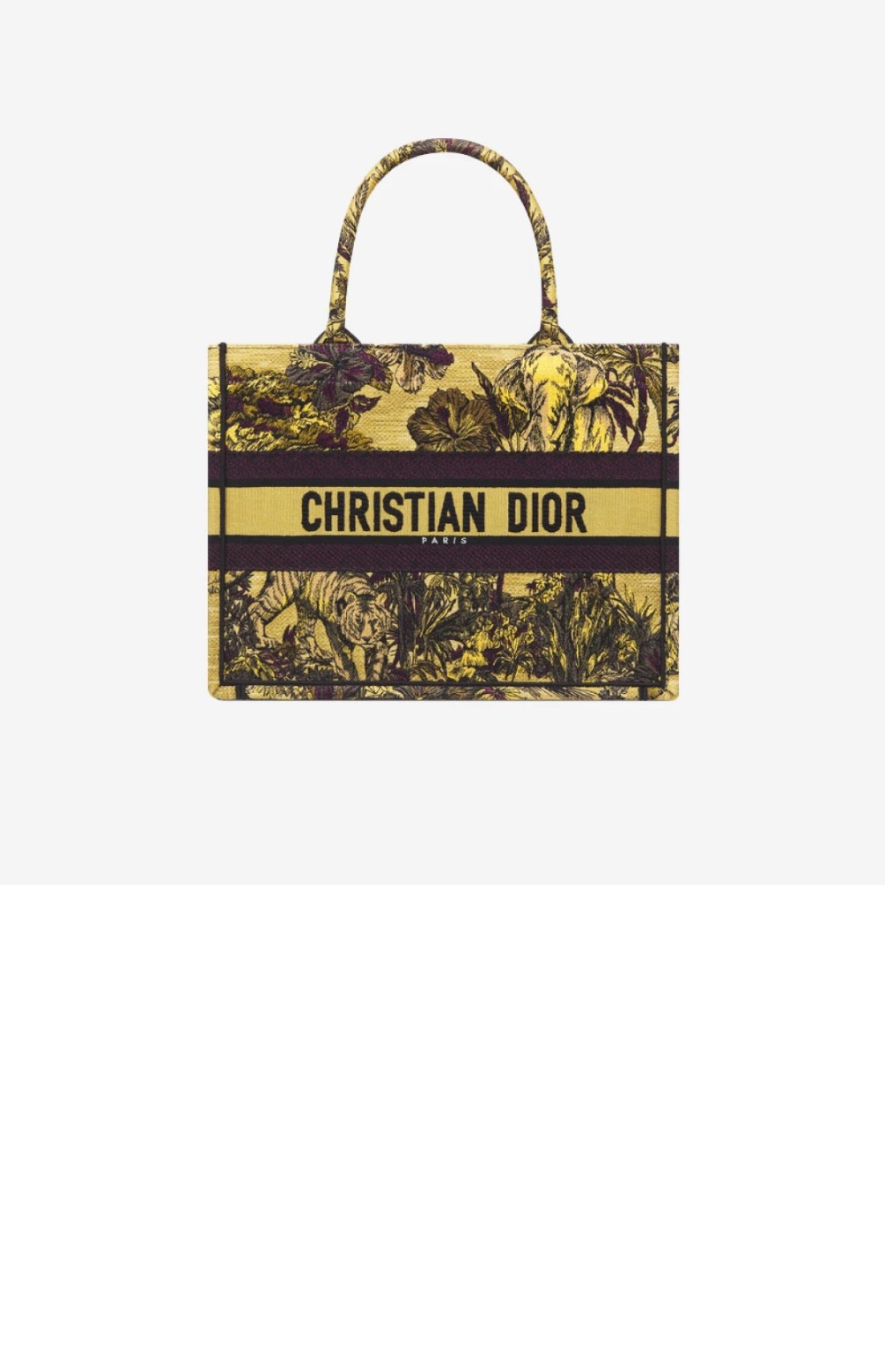 디올 북 토트백 미듐 M1296