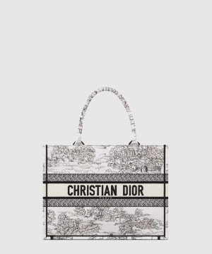 디올 북 토트백 미듐 M1296