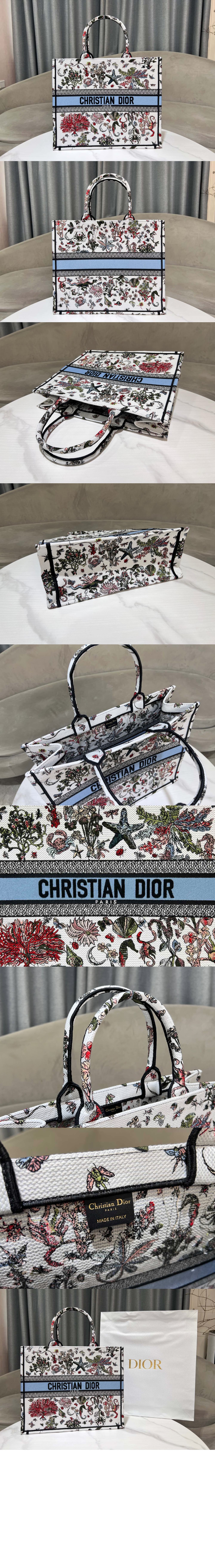 디올 북 토트백 라지 M1286