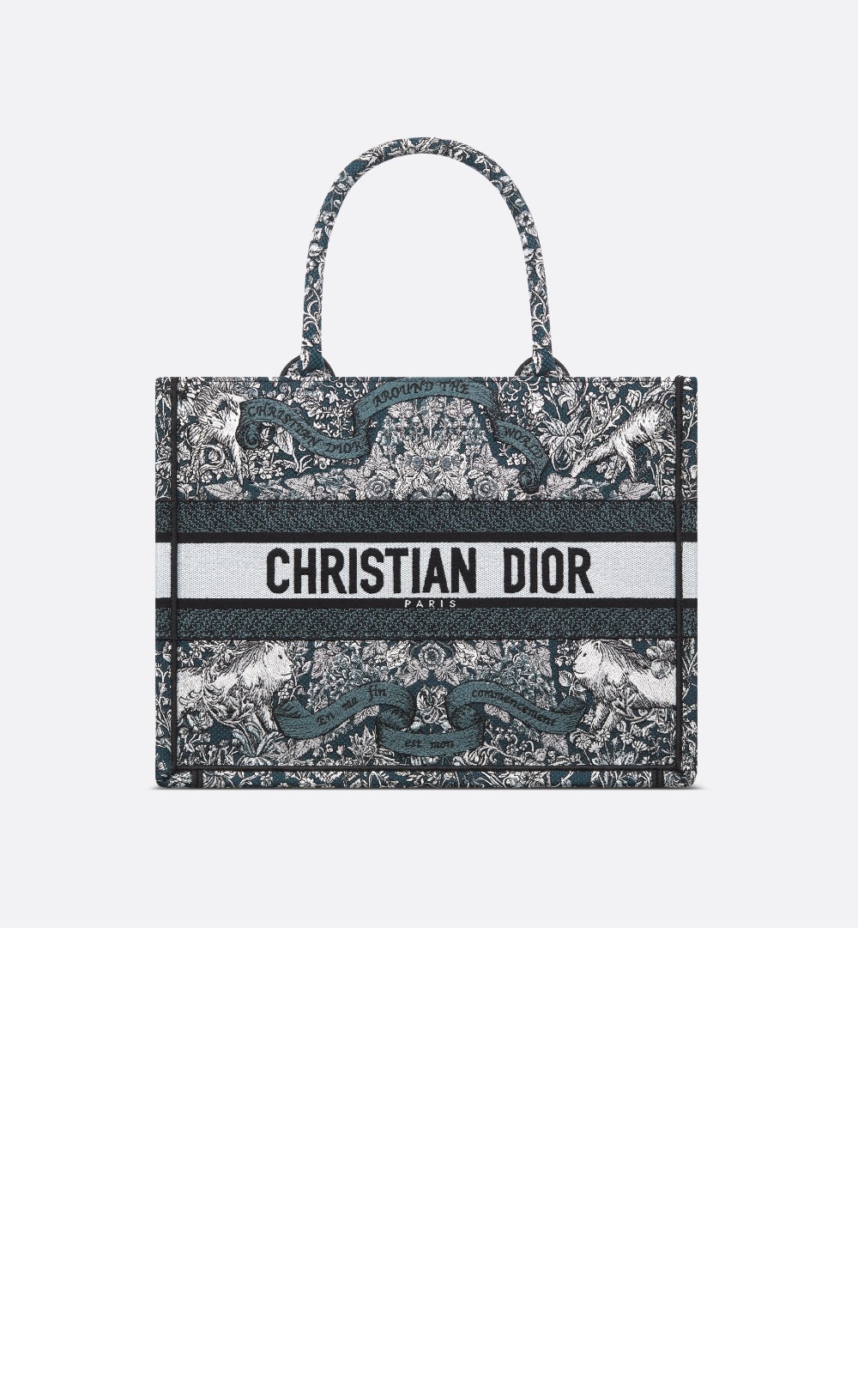 디올 북 토트백 미듐 M1296