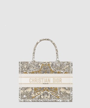 디올 북 토트백 미듐 M1296