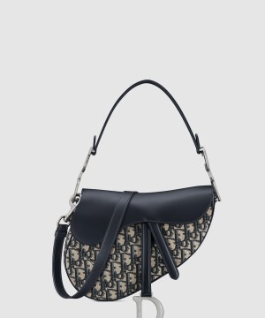 디올 스트랩 새들백 그레인드 미듐 M0455