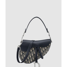 디올 스트랩 새들백 그레인드 미듐 M0455