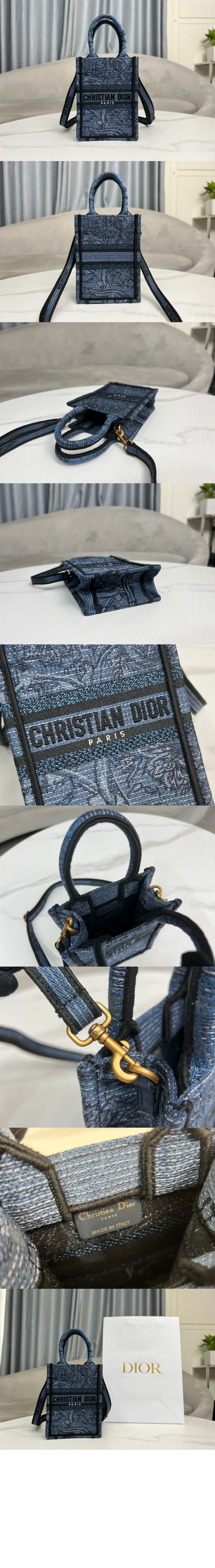 디올 북 토트 휴대폰백 미니 S5555