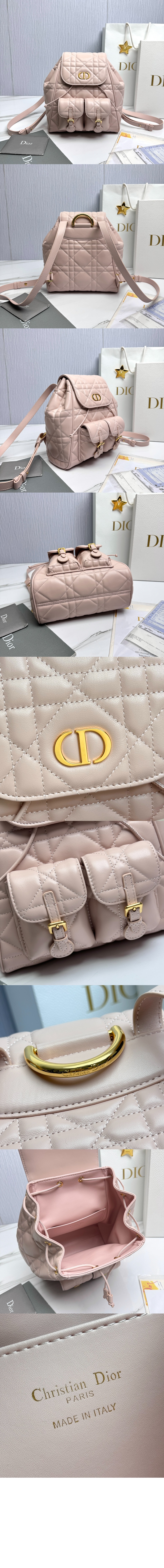 디올 카로 미디엄 백팩 M6301