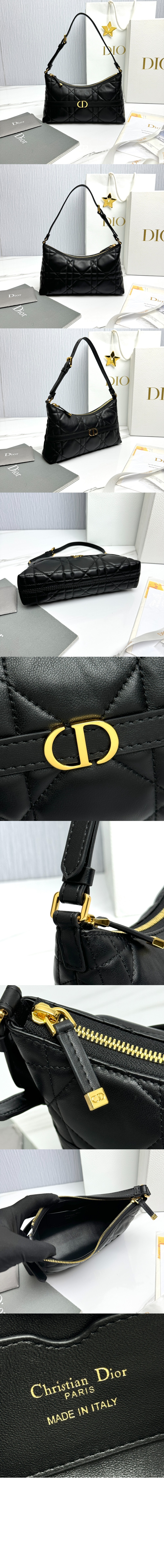 디올 카로백 미니 호보 숄더백 S5232