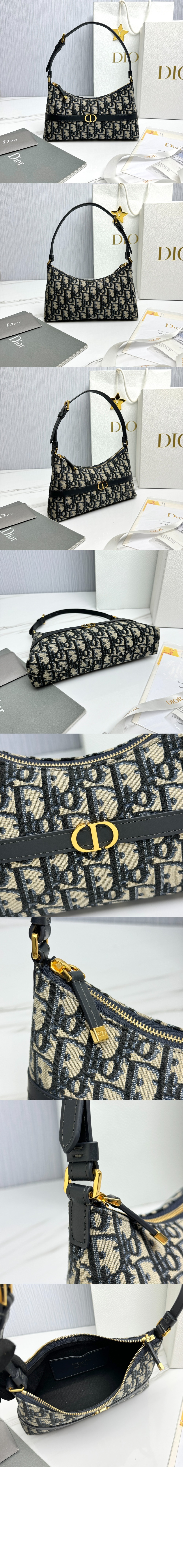 디올 30 몽테인 미니 호보 숄더백 S2381