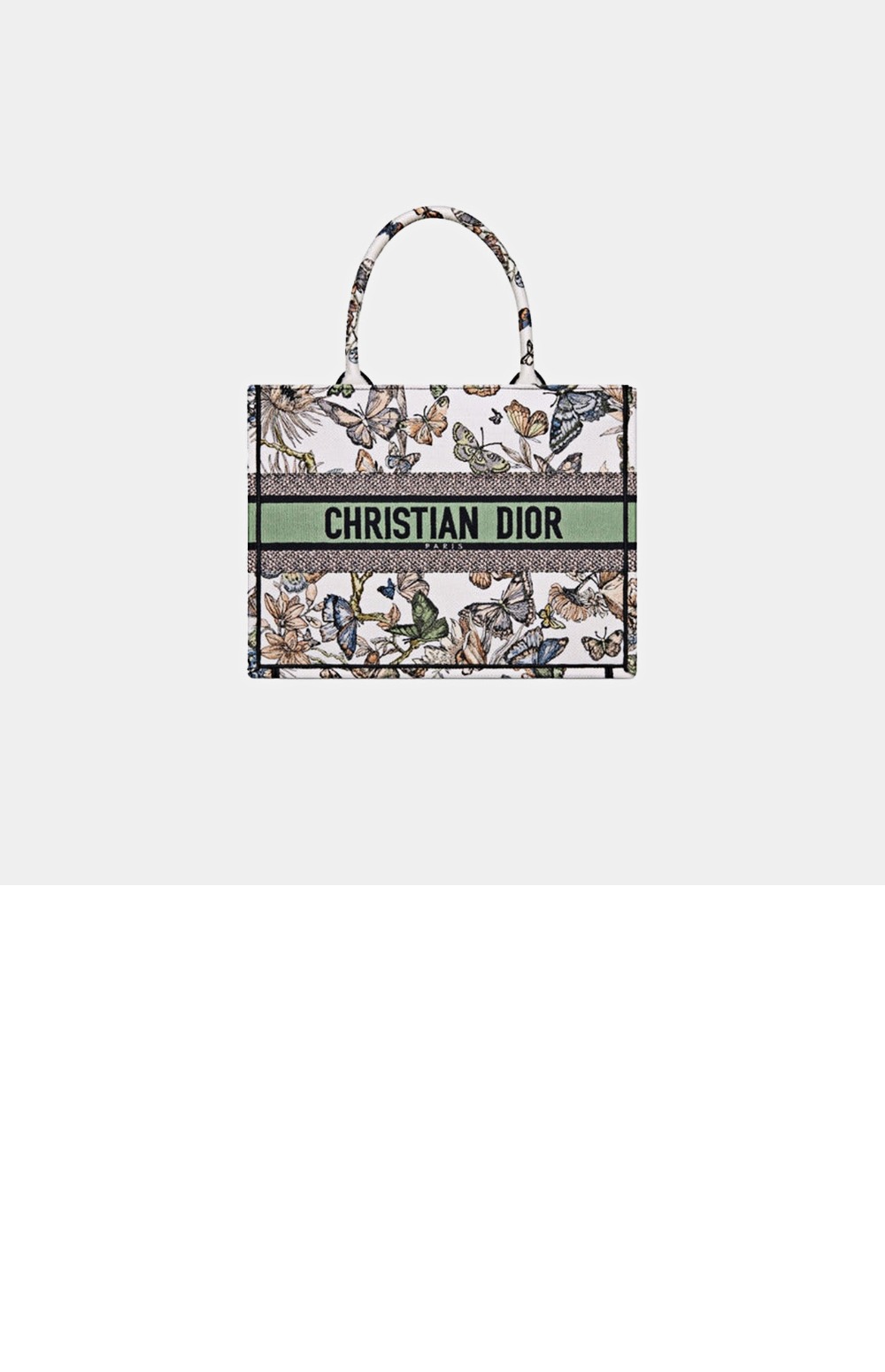 디올 북 토트백 미듐 M1296