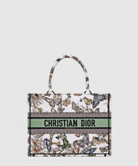 디올 북 토트백 미듐 M1296