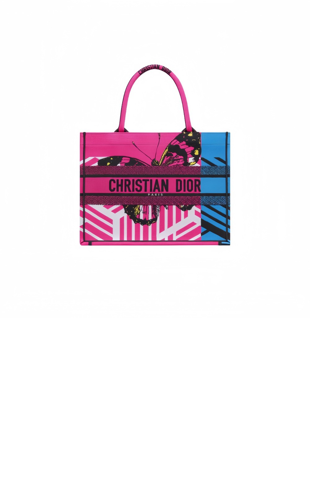 디올 북 토트백 미듐 M1296