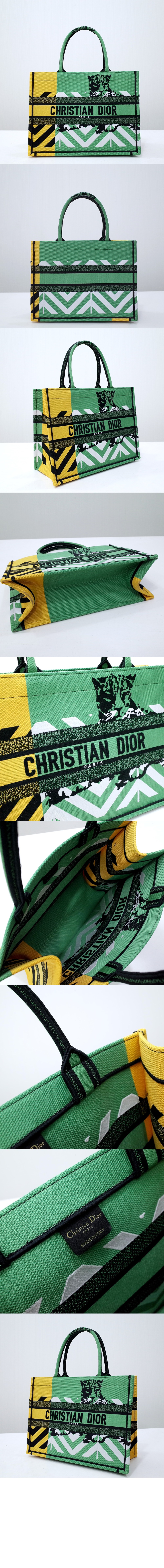 디올 북 토트백 미듐 M1296