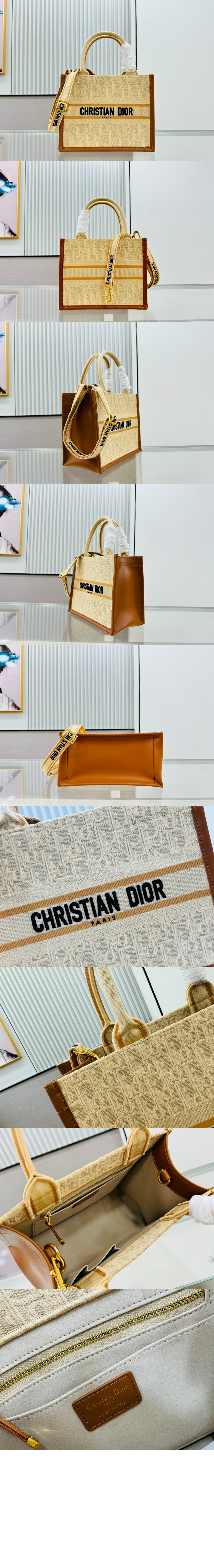 디올 북 토트백 스몰 M1265