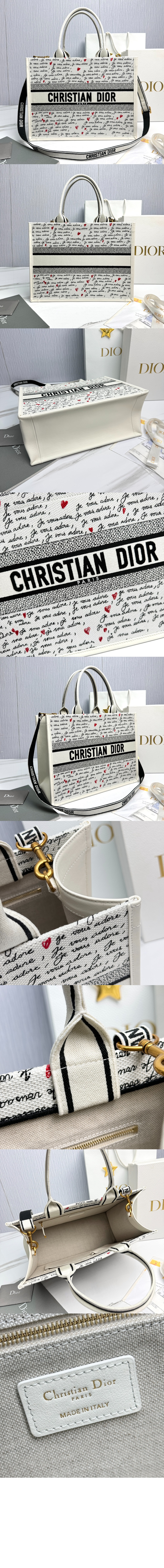 디올 북 토트 쇼퍼백 미듐 M1324