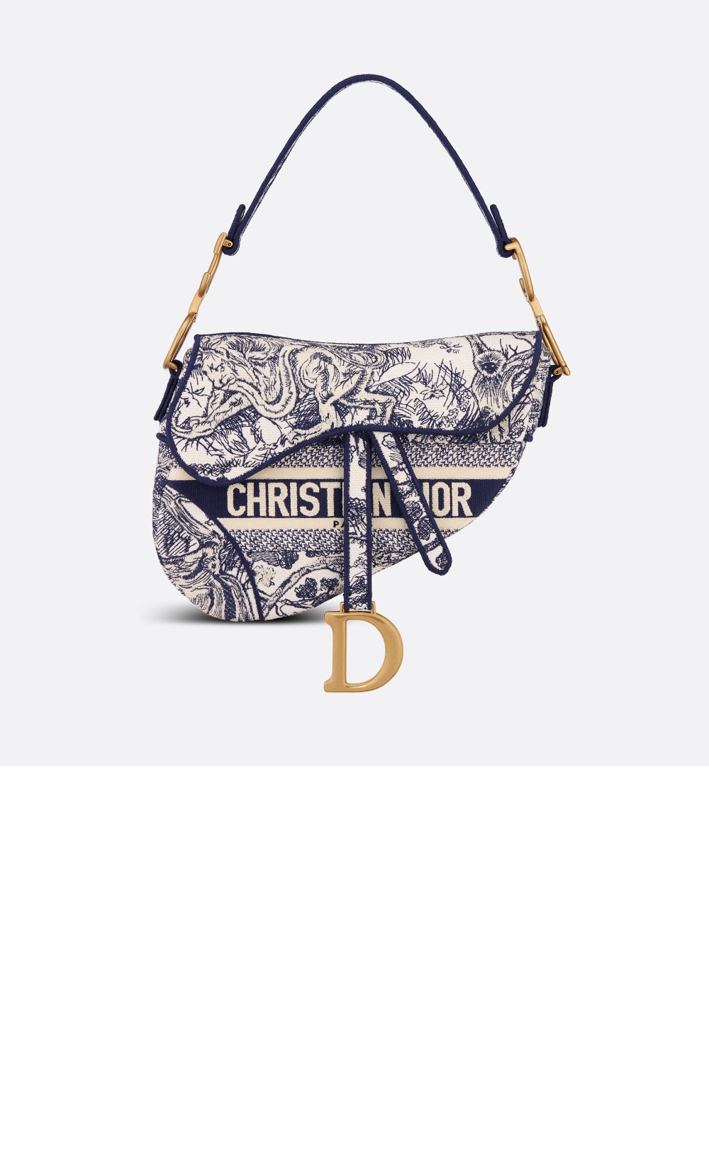 디올 새들백 미듐 M0446