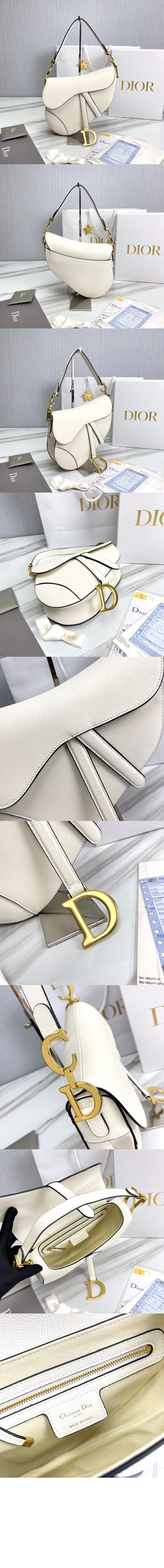 디올 새들백 미듐 M0446