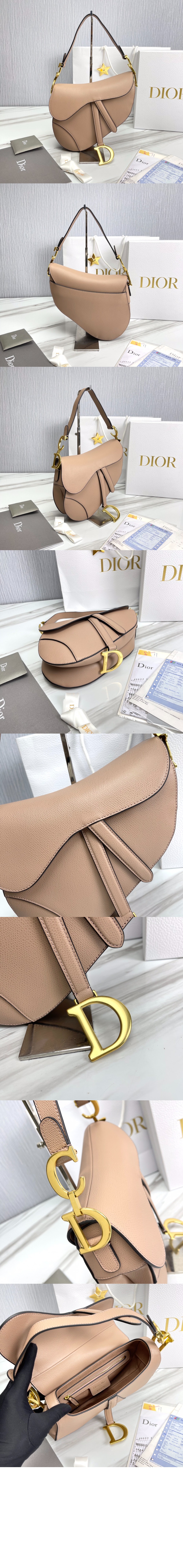 디올 새들백 미듐 M0446