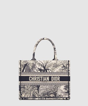 디올 북 토트백 미듐 M1296