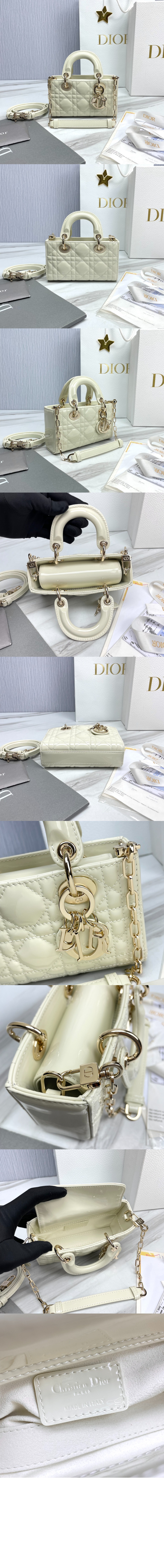 디올 레이디 디조이백 램스킨 마이크로 S0910