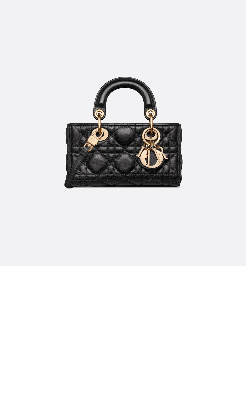 디올 레이디 디조이백 램스킨 마이크로 S0910